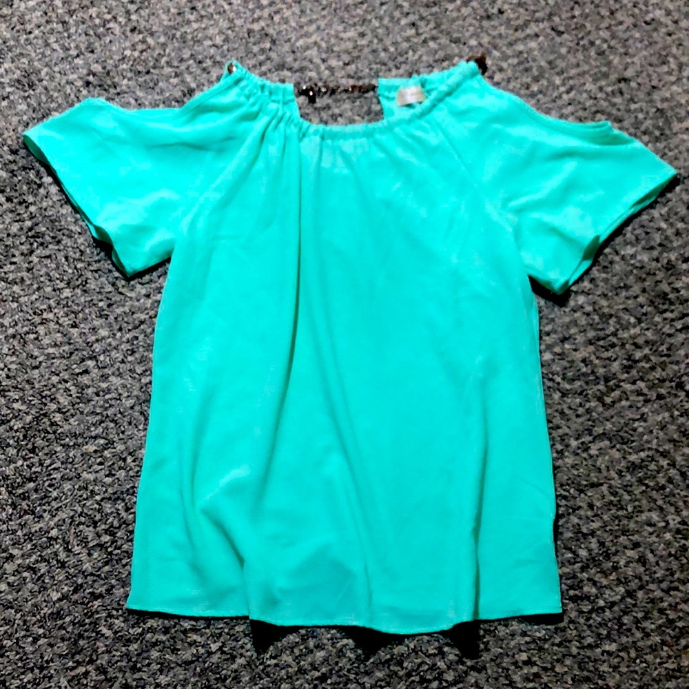 Teal Blouse